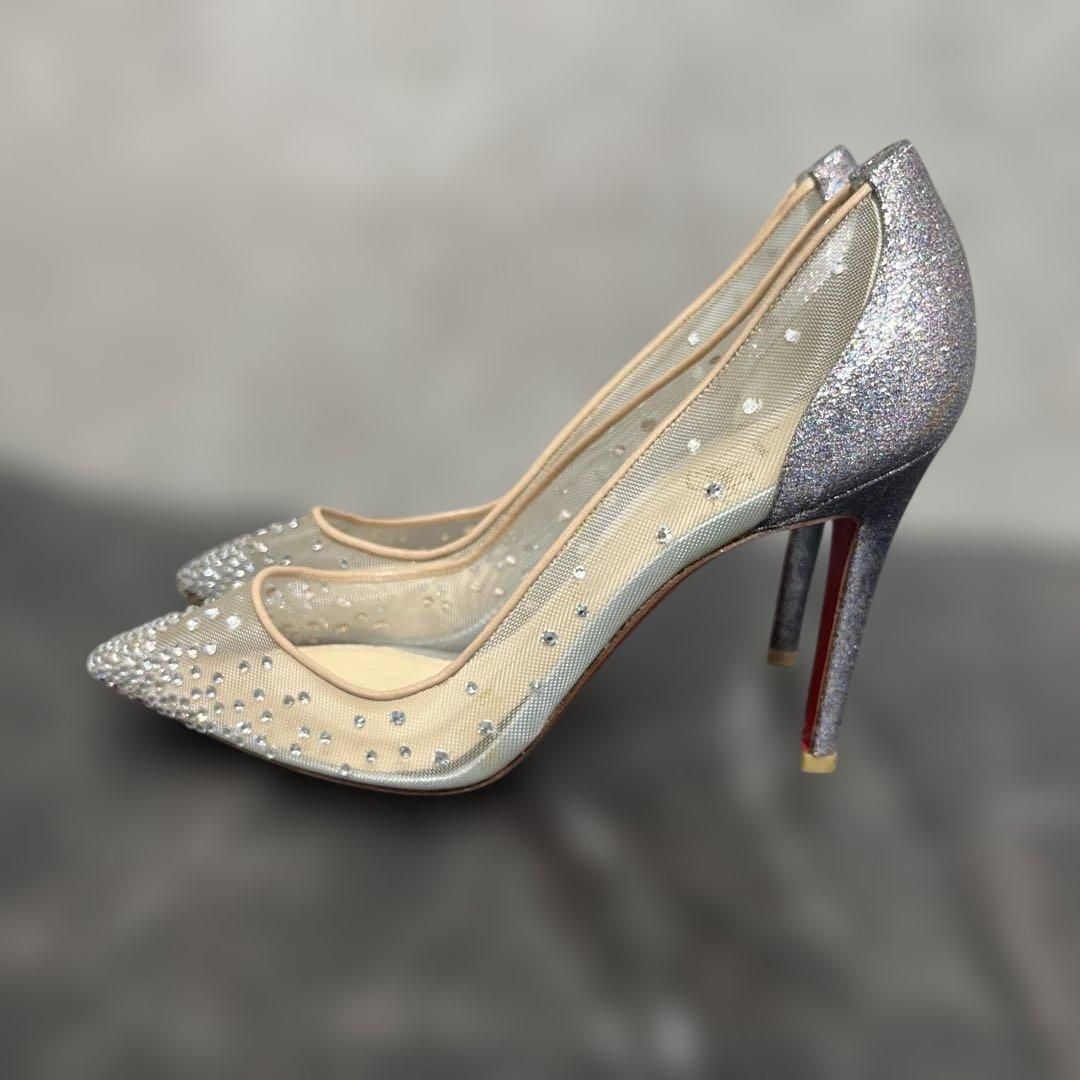 クリスチャンルブタン Follies Strass 100ハイヒール パンプス - メルカリ