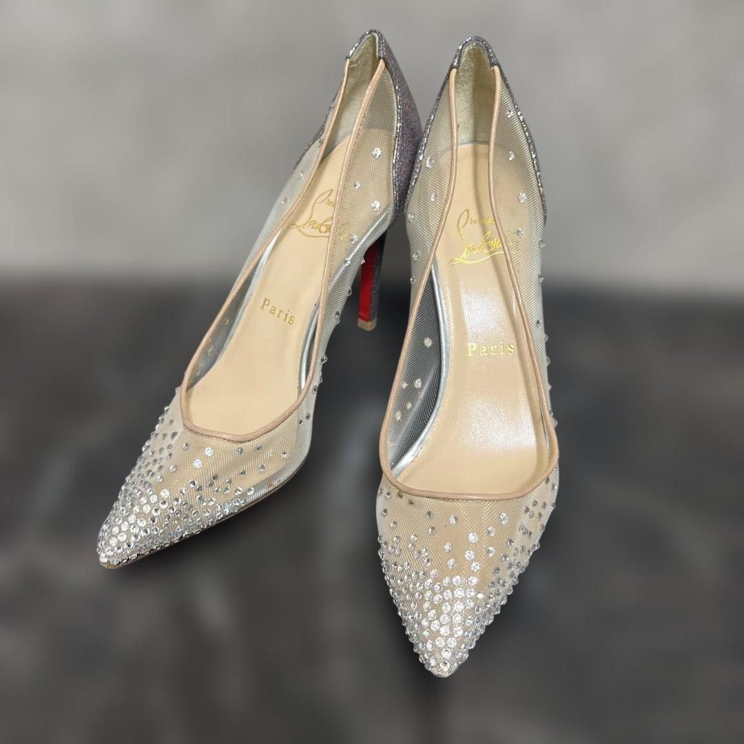 クリスチャンルブタン Follies Strass 100ハイヒール パンプス 【公式