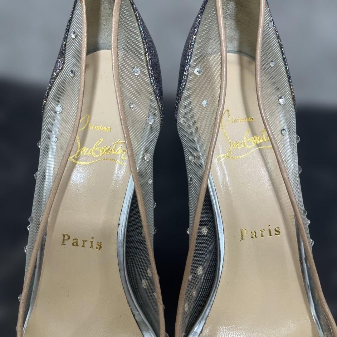 クリスチャンルブタン Follies Strass 100ハイヒール パンプス - メルカリ