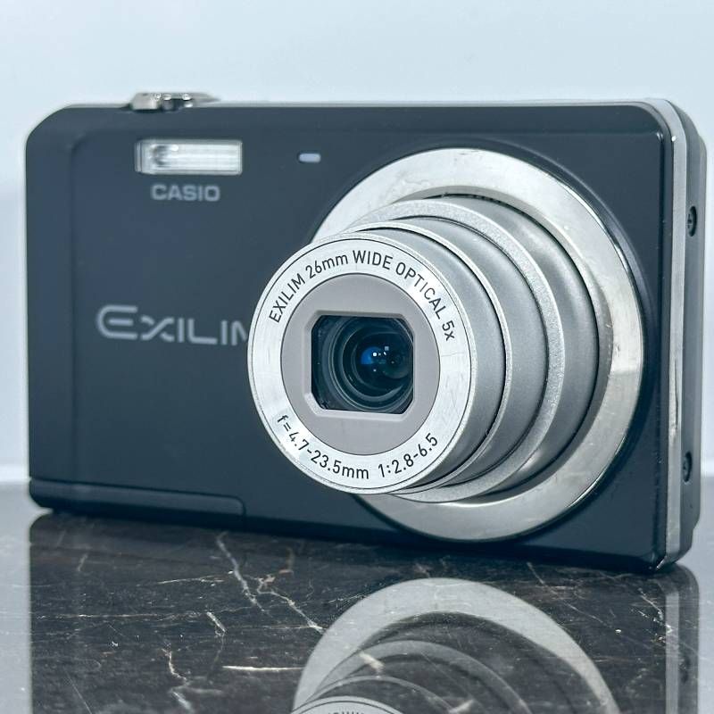 CASIO EXILIM EX-ZS5 ブラック 1410万画素 CCD 光学5倍ズーム easy