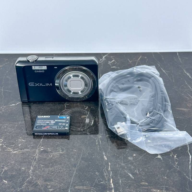 CASIO EXILIM EX-ZS5 ブラック 1410万画素 CCD 光学5倍ズーム easy