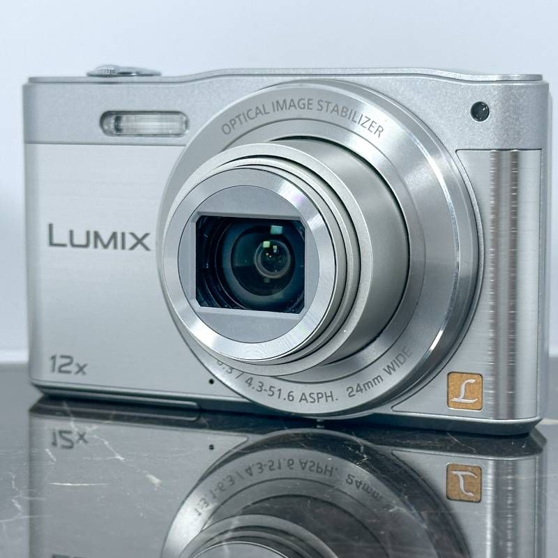 美品】Panasonic LUMIX DMC-SZ8 シルバー 1600万画素 CCD 光学12倍