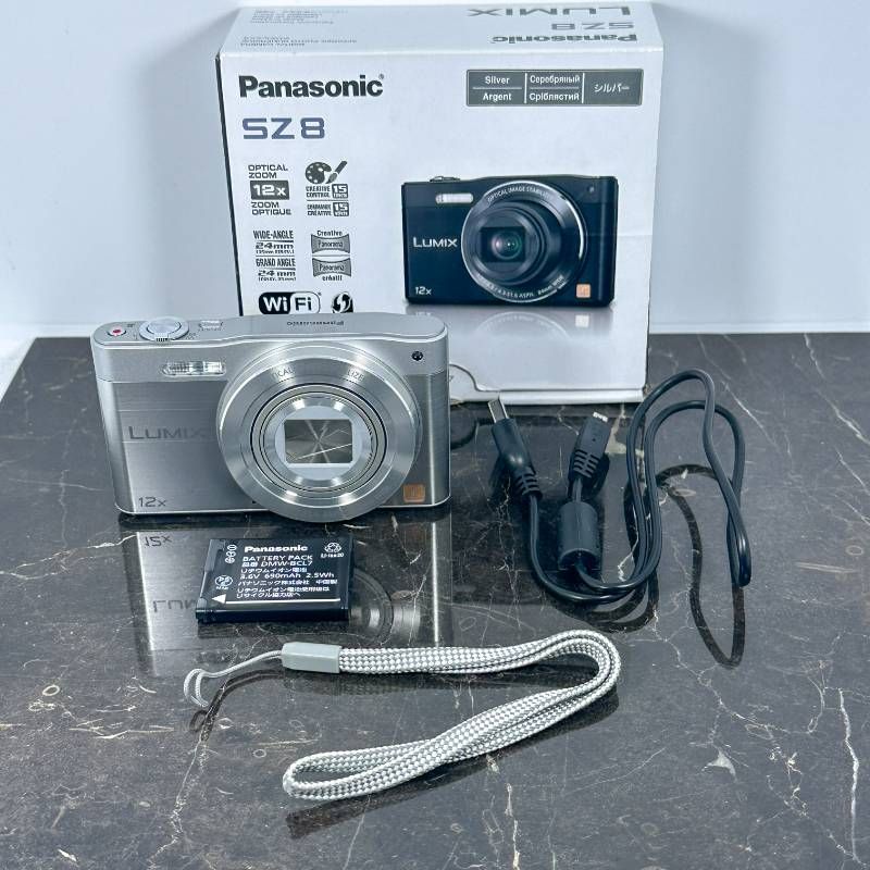 パナソニック コンパクト デジカメ ルミックス DMC-SZ8 シルバー 概要 デジタルカメラ DMC-SZ8 | LUMIX（ルミックス） ミラーレス一眼