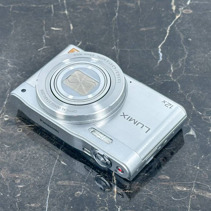 美品】Panasonic LUMIX DMC-SZ8 シルバー 1600万画素 CCD 光学12倍