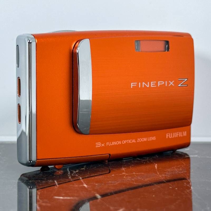 美品】FUJIFILM 富士フイルム FinePix Z10fd オレンジ Super CCD 610万