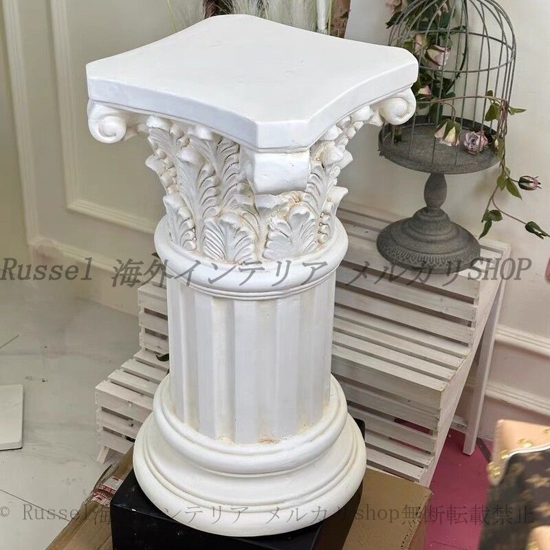 Foro Romano ローマの柱の陶器置物 Foro Romano ローマの柱の陶器置物