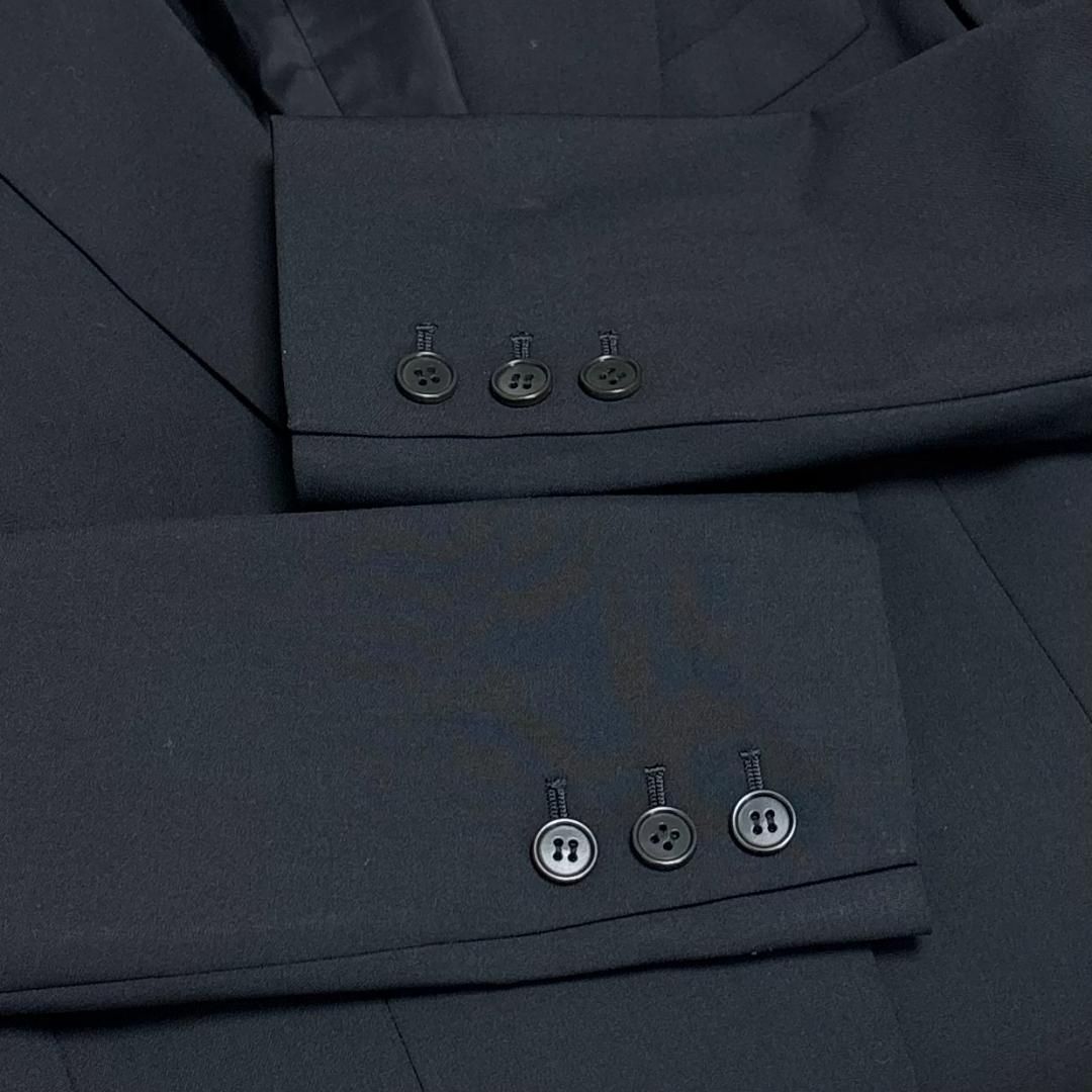 【美品】セオリー　タキシード 長袖テーラードジャケット ワンボタン 2 ブラック セオリー タキシード 長袖テーラードジャケット ワンボタン 2 ブラック