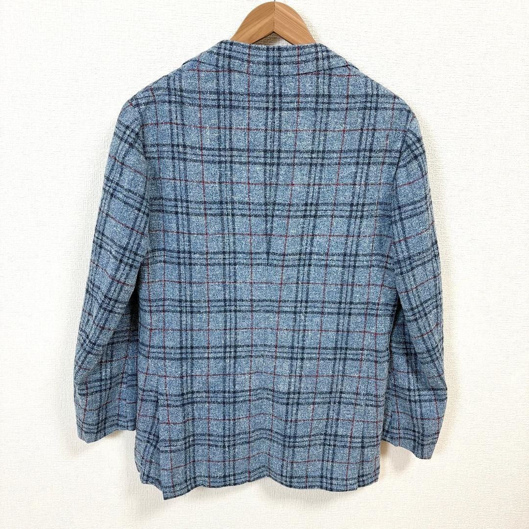 美品 ブリッラ ペル イル グスト 麻絹混テーラードジャケット 46