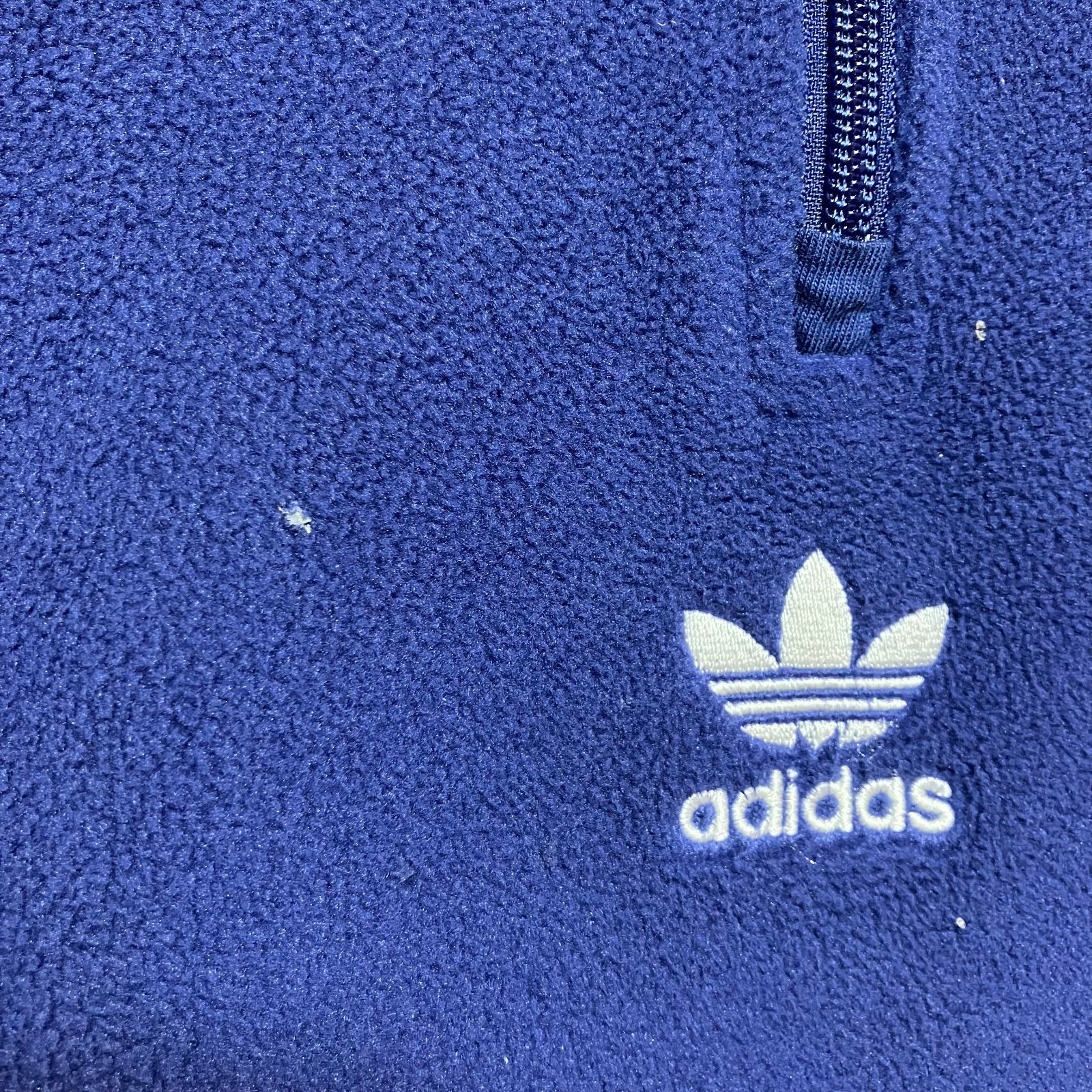 adidas アディダス フリース ハーフジップ ジャケット プルオーバー
