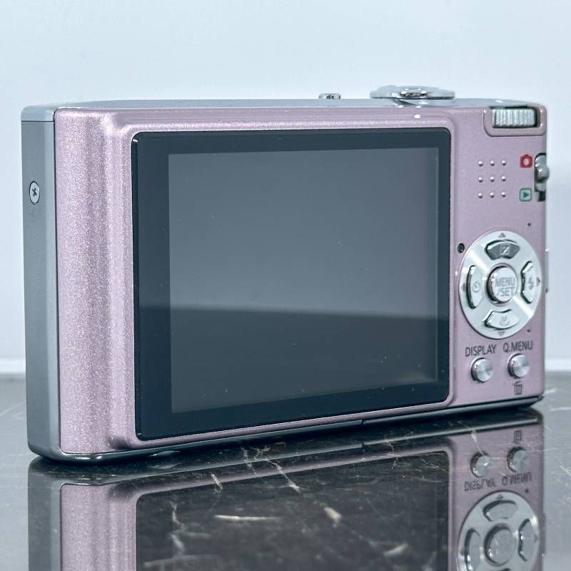 動作品✨Panasonic LUMIX DMC-FX35 平成レトロ ピンク Panasonic DMC-FX35 Digital Camera LUMIX FX35 Cocktail Pink -90
