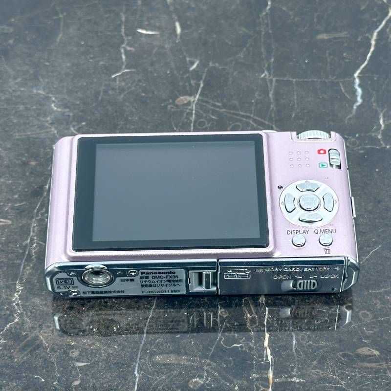 美品】Panasonic LUMIX DMC-FX35 ピンク CCD 1010万画素 ライカレンズ