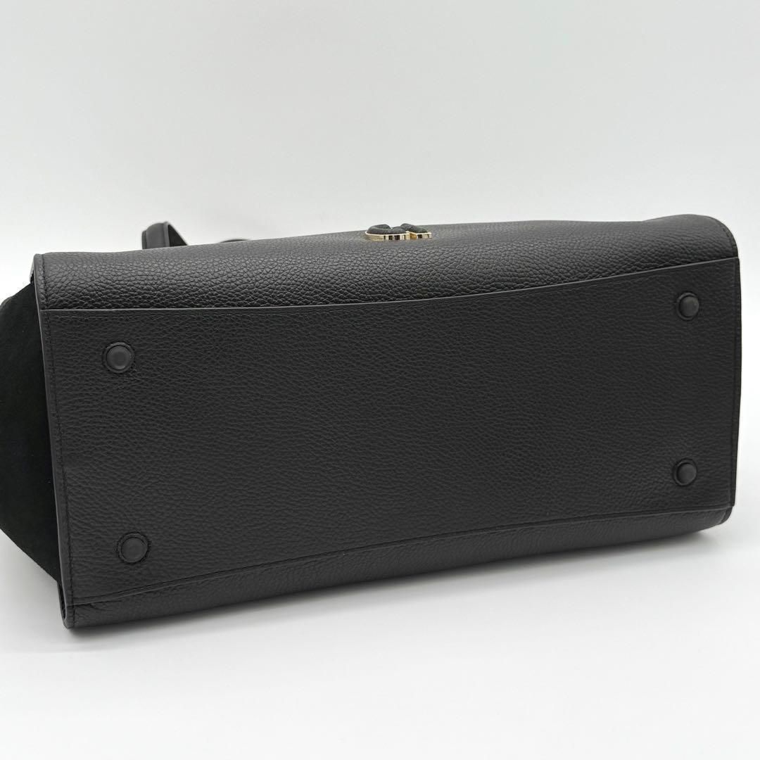 極美品】Cole Haan グランドアンビション ハンドバッグ 2way 黒 - メルカリ
