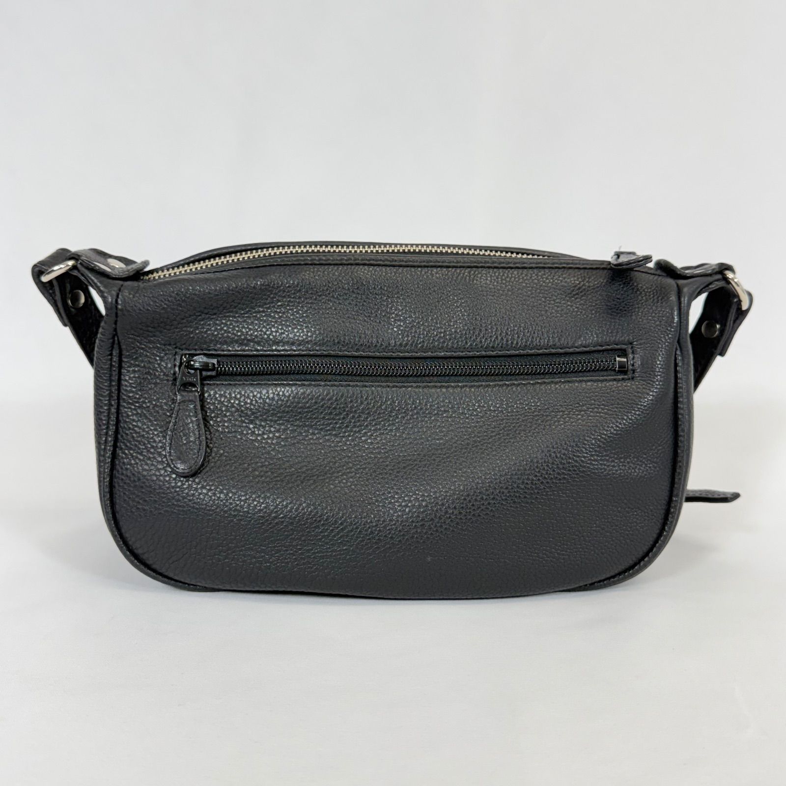 レディース Kitamura2 キタムラ レザーショルダーバッグ 本革 クリップ金具