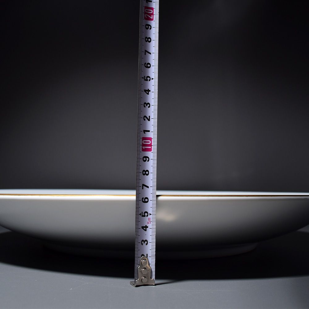 新品未使用品 有田焼 香蘭社 古伊万里風 芍薬 皿 大鉢 飾り皿 額皿