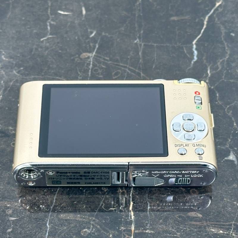 Panasonic LUMIX DMC-FX66 ゴールド 1410万画素 25mm広角 LEICAレンズ