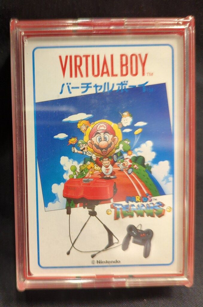 任天堂 トランプ バーチャルボーイ マリオテニス - メルカリ