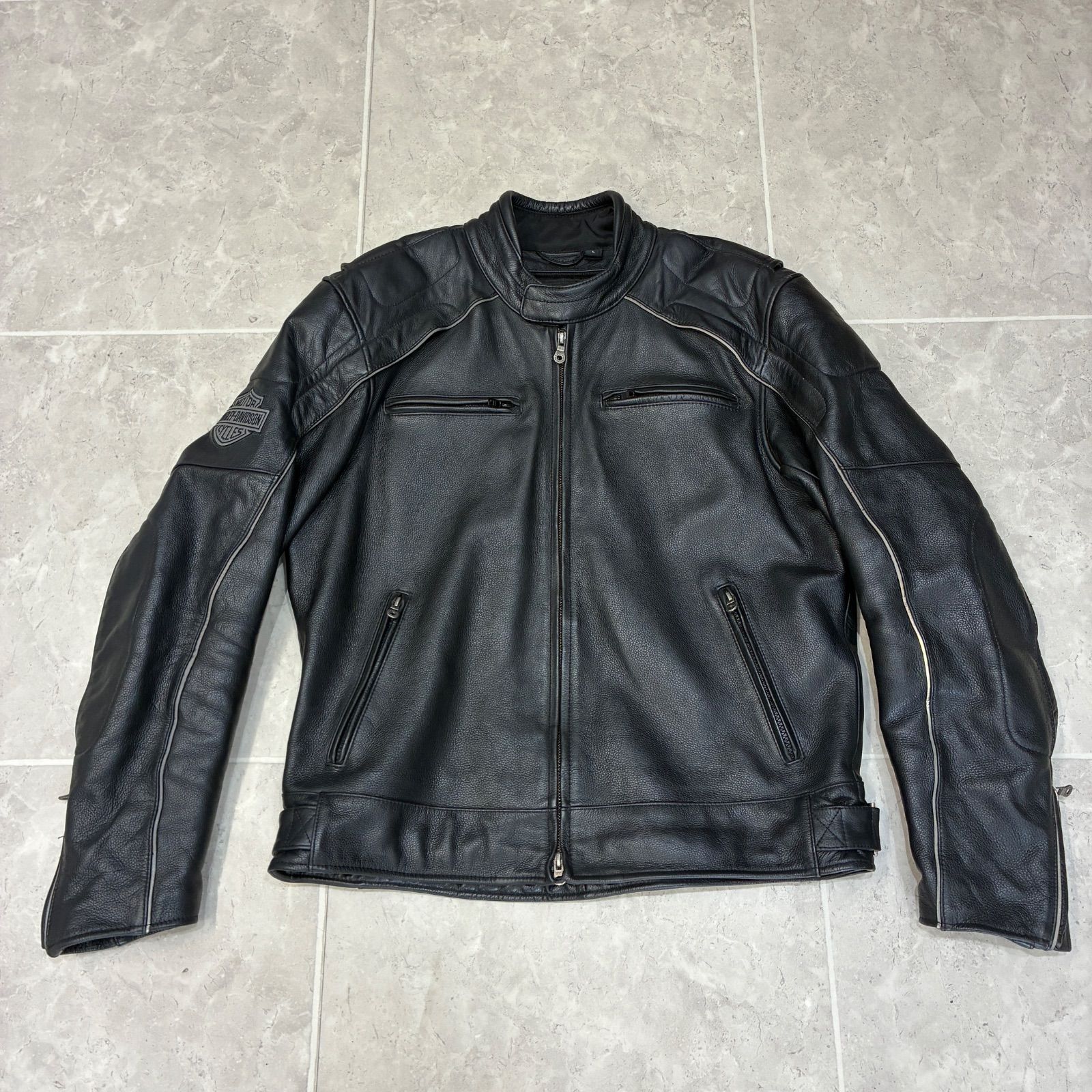 2010's Harley-Davidson レザージャケット スカル - メルカリ