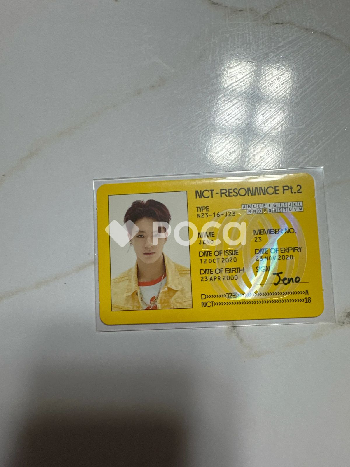 NCT ジェノ RESONANCE Pt.2 Departure Ver. - メルカリ