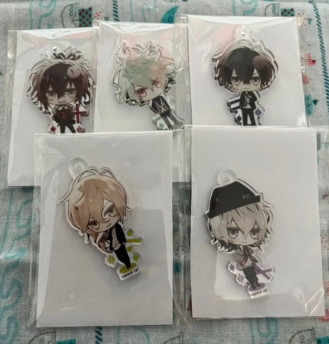 Collar×Malice カラマリ アクリルキーホルダー アクキー カラマリ（Collar x Malice）店特アクリルキーホルダー 5種 まとめ