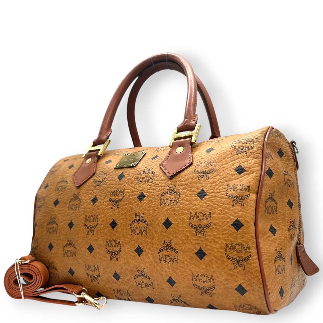 エムシーエム MCM ボストンバッグ ハンドバッグ ショルダーバッグ 2WAY