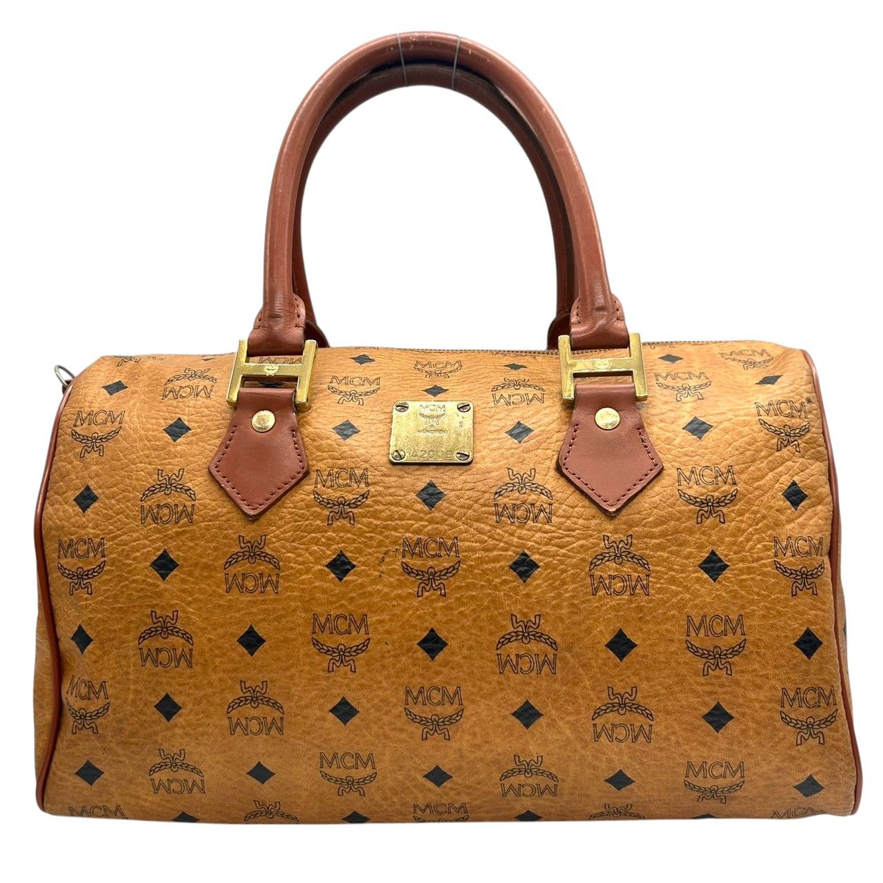 エムシーエム MCM ボストンバッグ ハンドバッグ ショルダーバッグ 2WAY