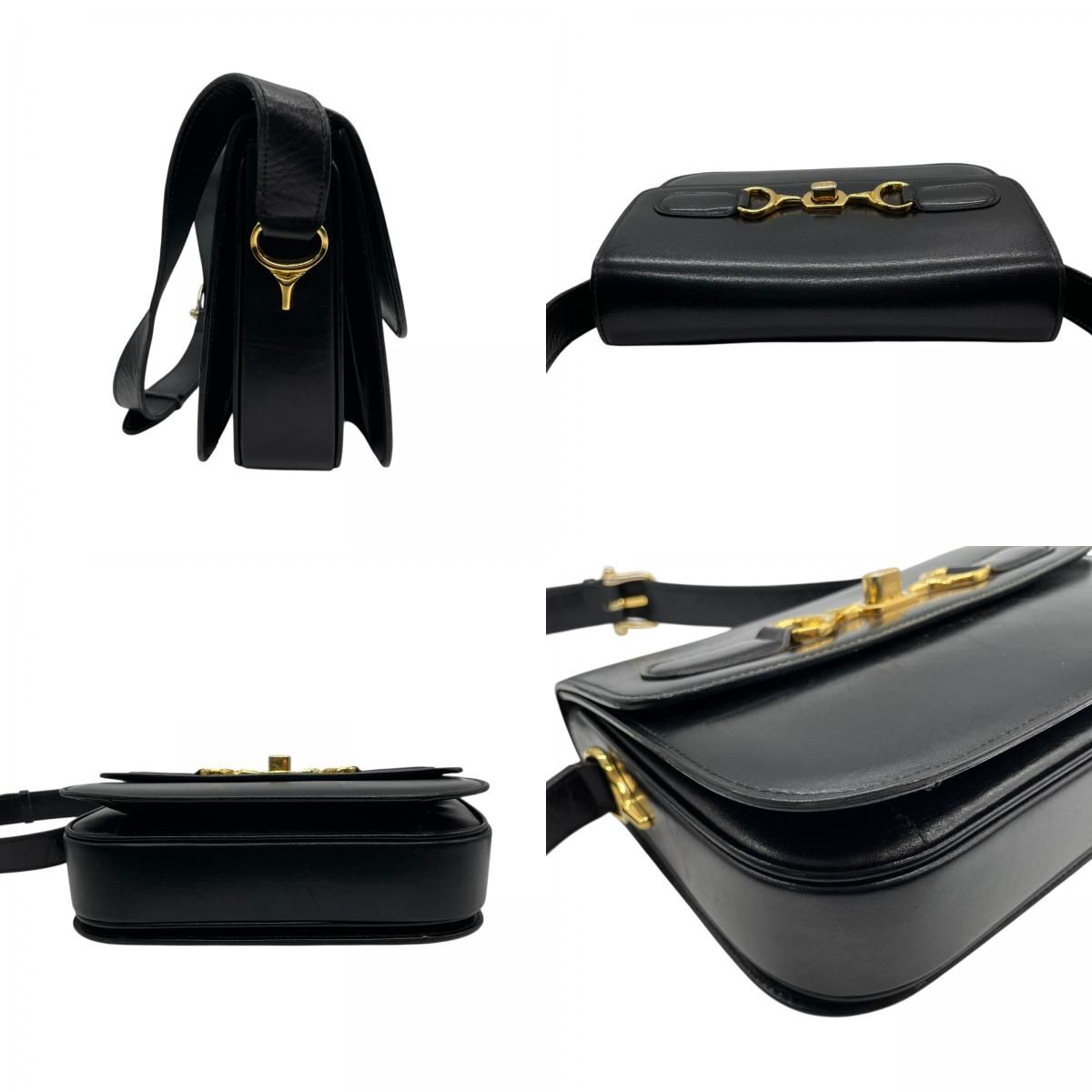 CELINE セリーヌ トリオンフ ヴィンテージ ショルダーバッグ ボックス