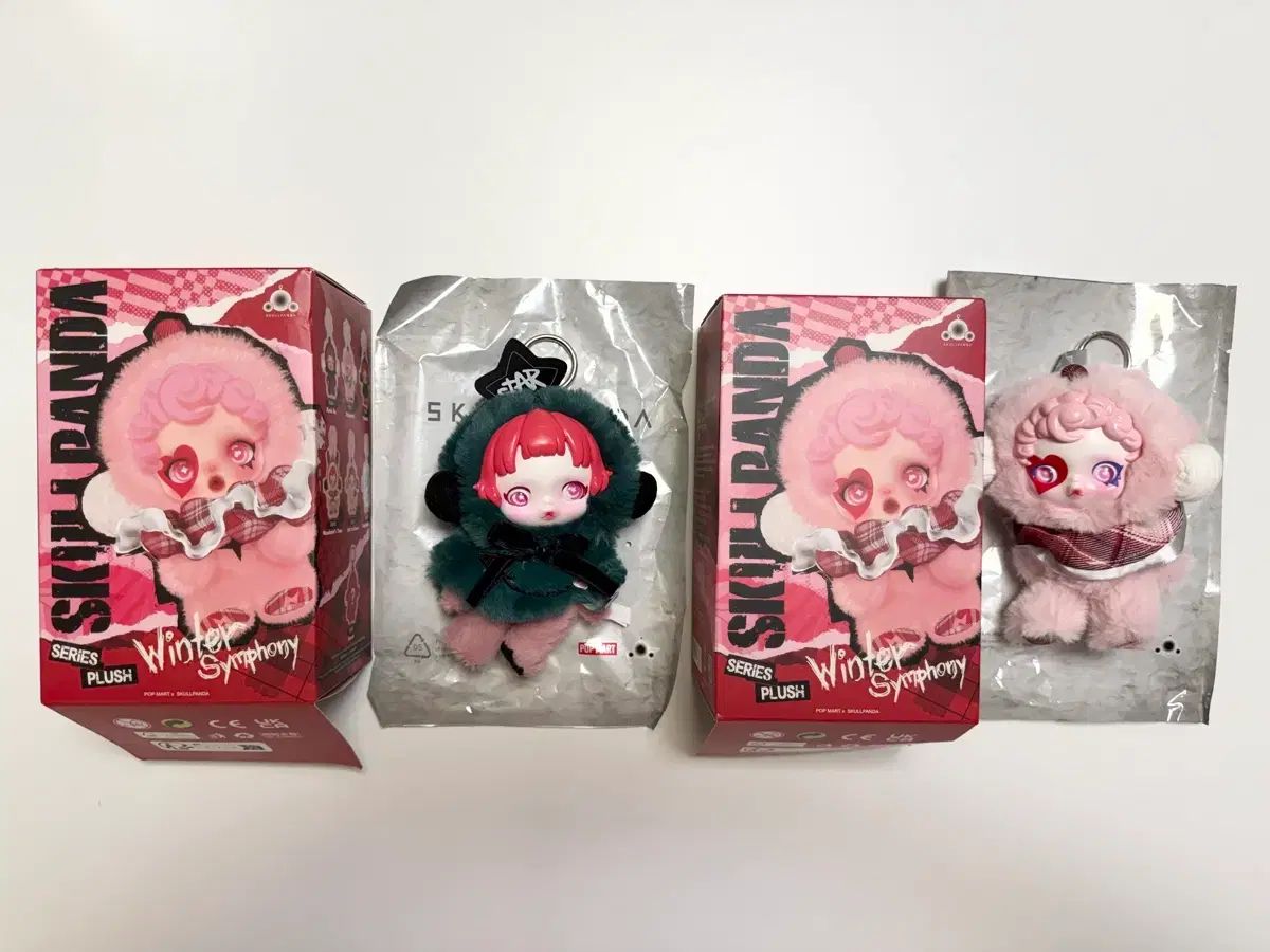 Skull Panda(スカルパンダ) Winter Symphony 冬の交響曲 キーホルダー