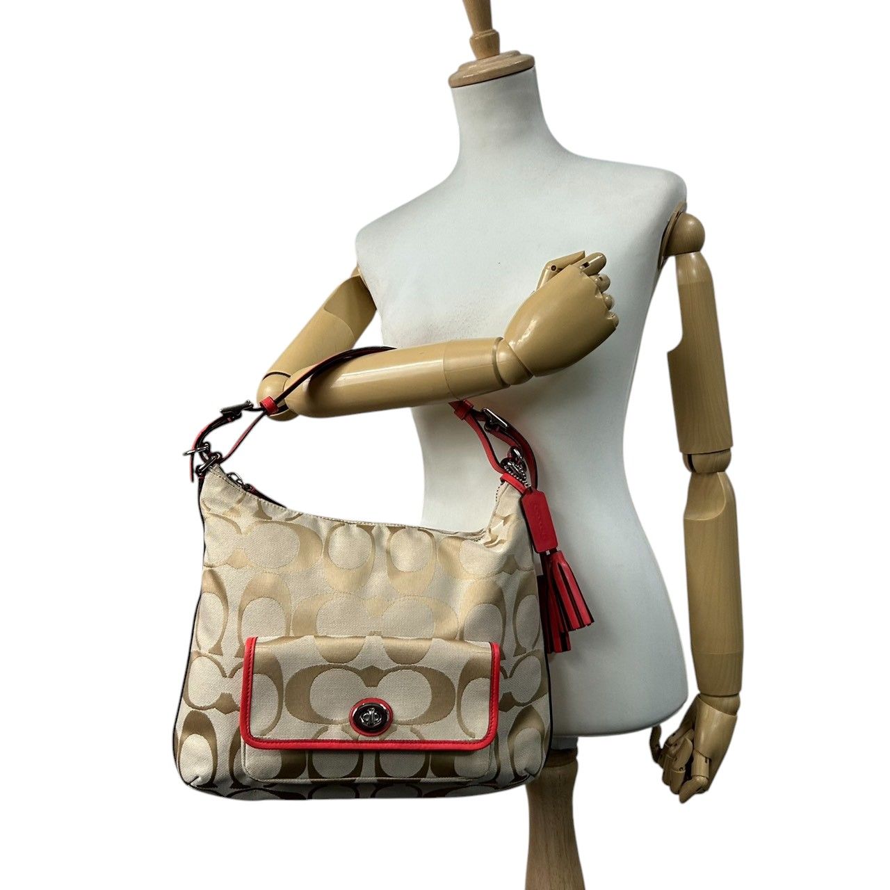 極美品】コーチ レガシー 2WAY ショルダーバッグ シグネチャー
