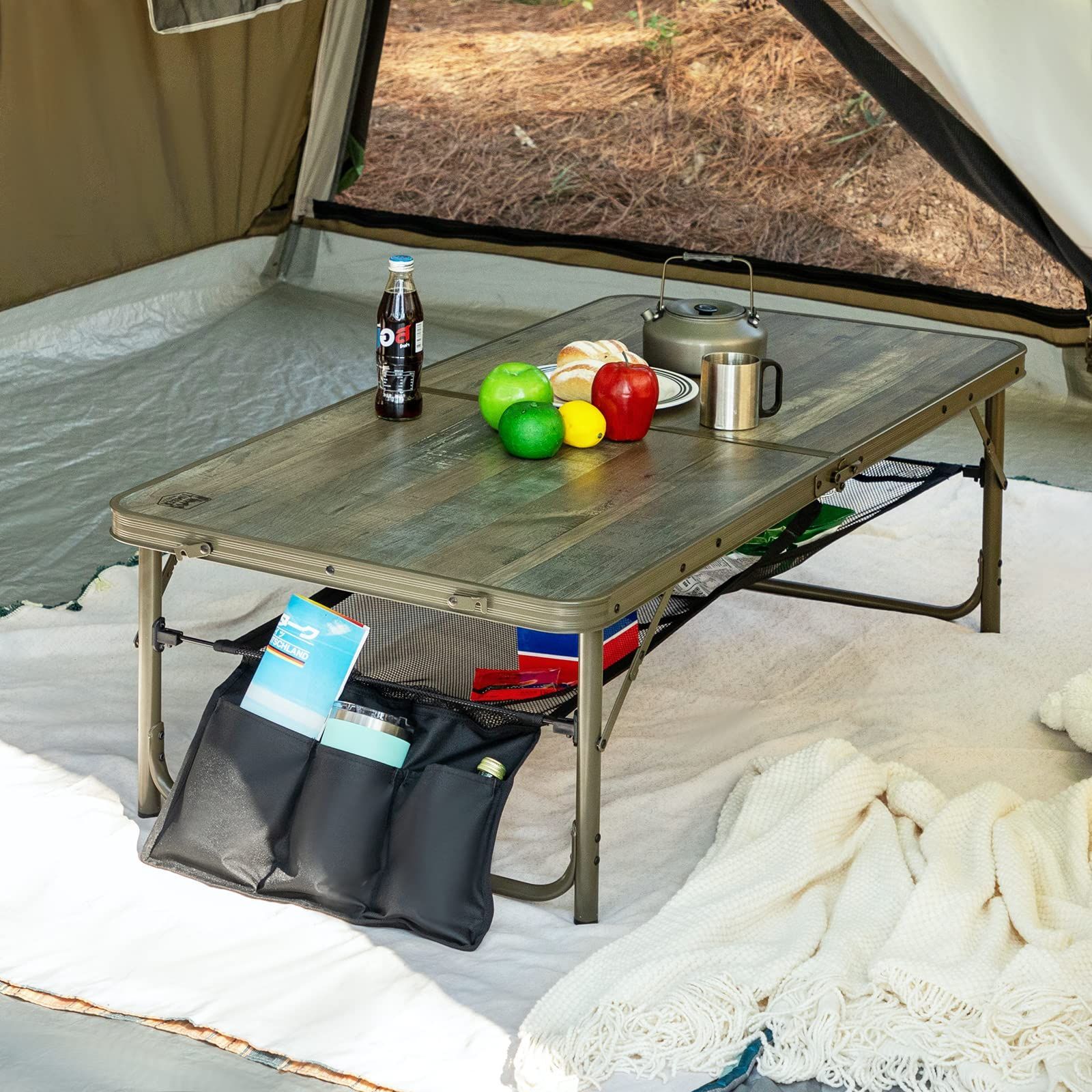 特価商品】120X60cm キャンプ用 高さ2段階調整可能 ピクニック