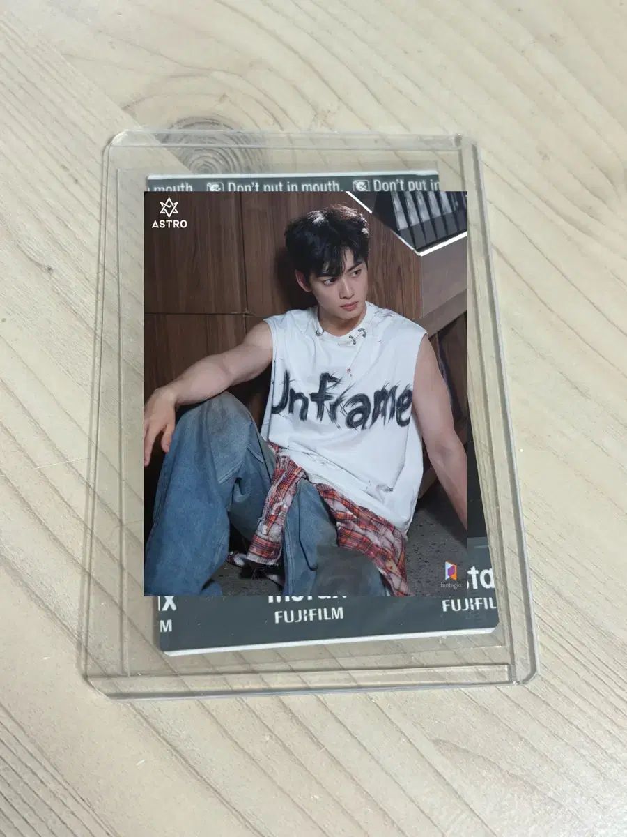 チャ・ウヌ else サイン入りチェキ サイン入りポラロイド - メルカリ