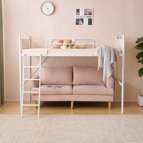 人気商品】おしゃれ 北欧風 子供部屋 収納 木 ロフトベッドロータイプ