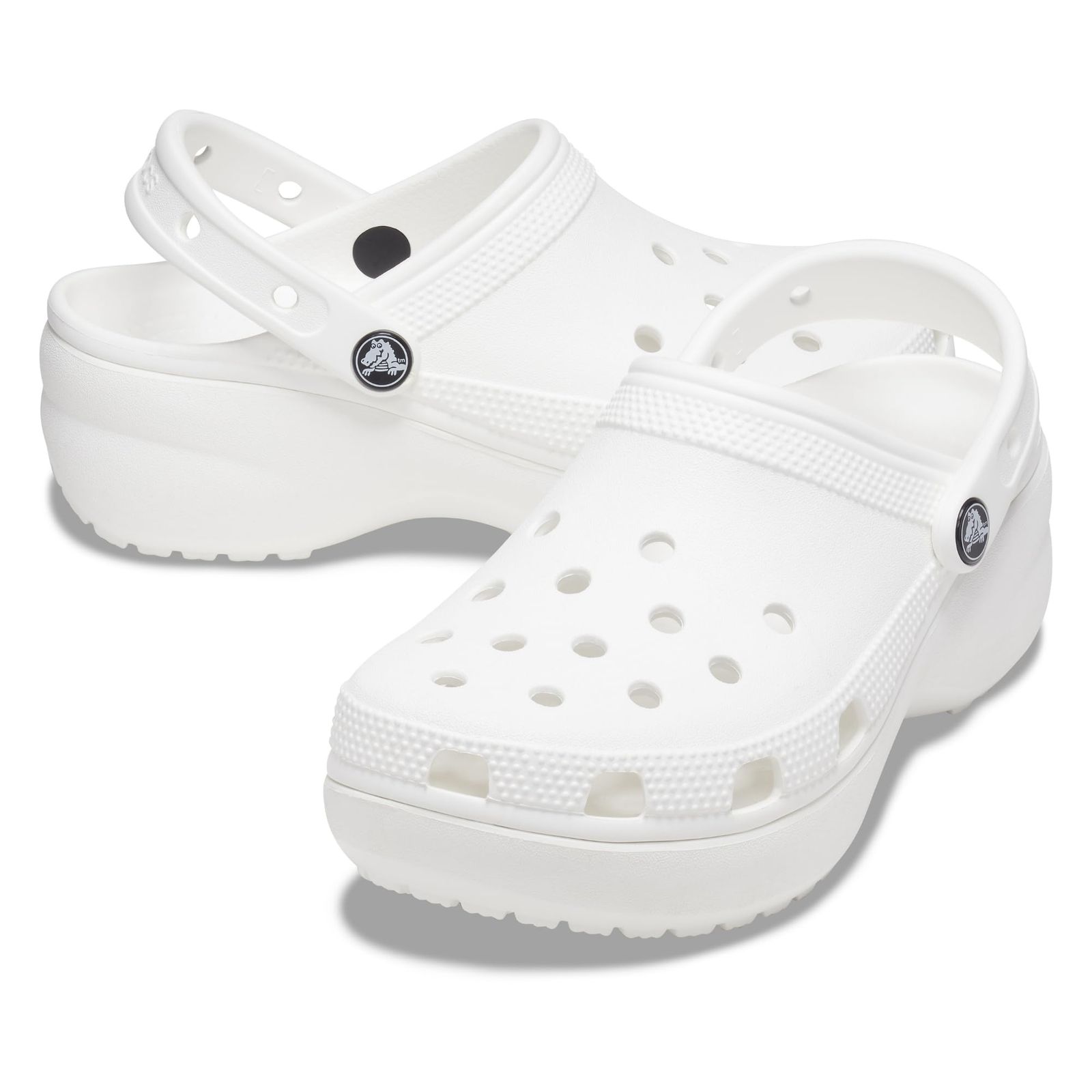 ホワイト クロッグサンダル FASHION*7 クロックス crocs クラシック クラッシュ サンダル サンダル