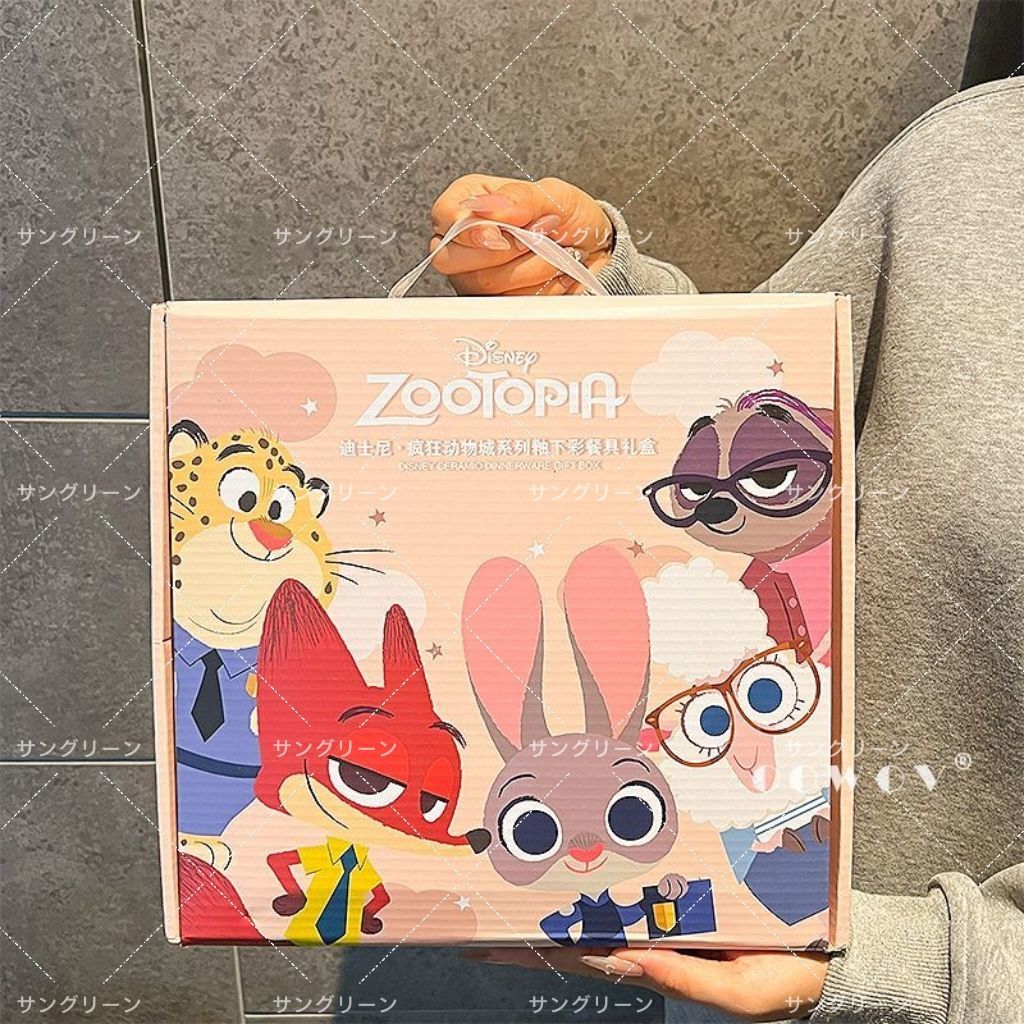 新品】ズートピア ニック ジュディ チーター警官 ボックスセット