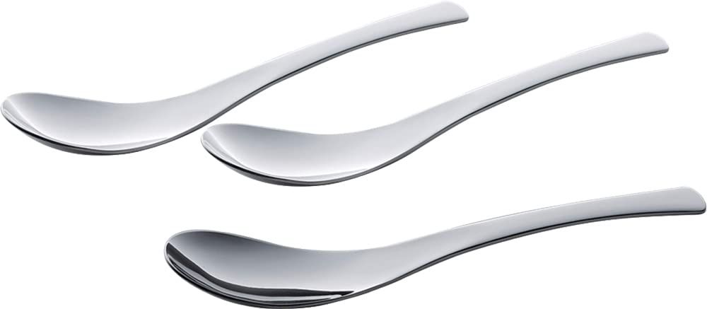 スプーン 小 3本組 【日本製】 レンゲ 食洗機対応 全長16cm 小ぶり