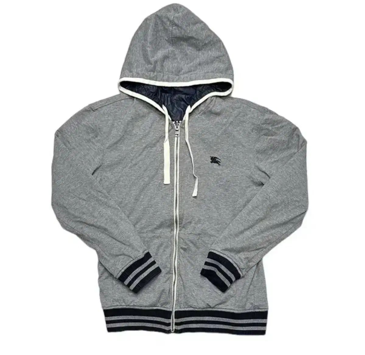 BURBERRY ブラックレーベル リバーシブル 양면 フード ジップアップ