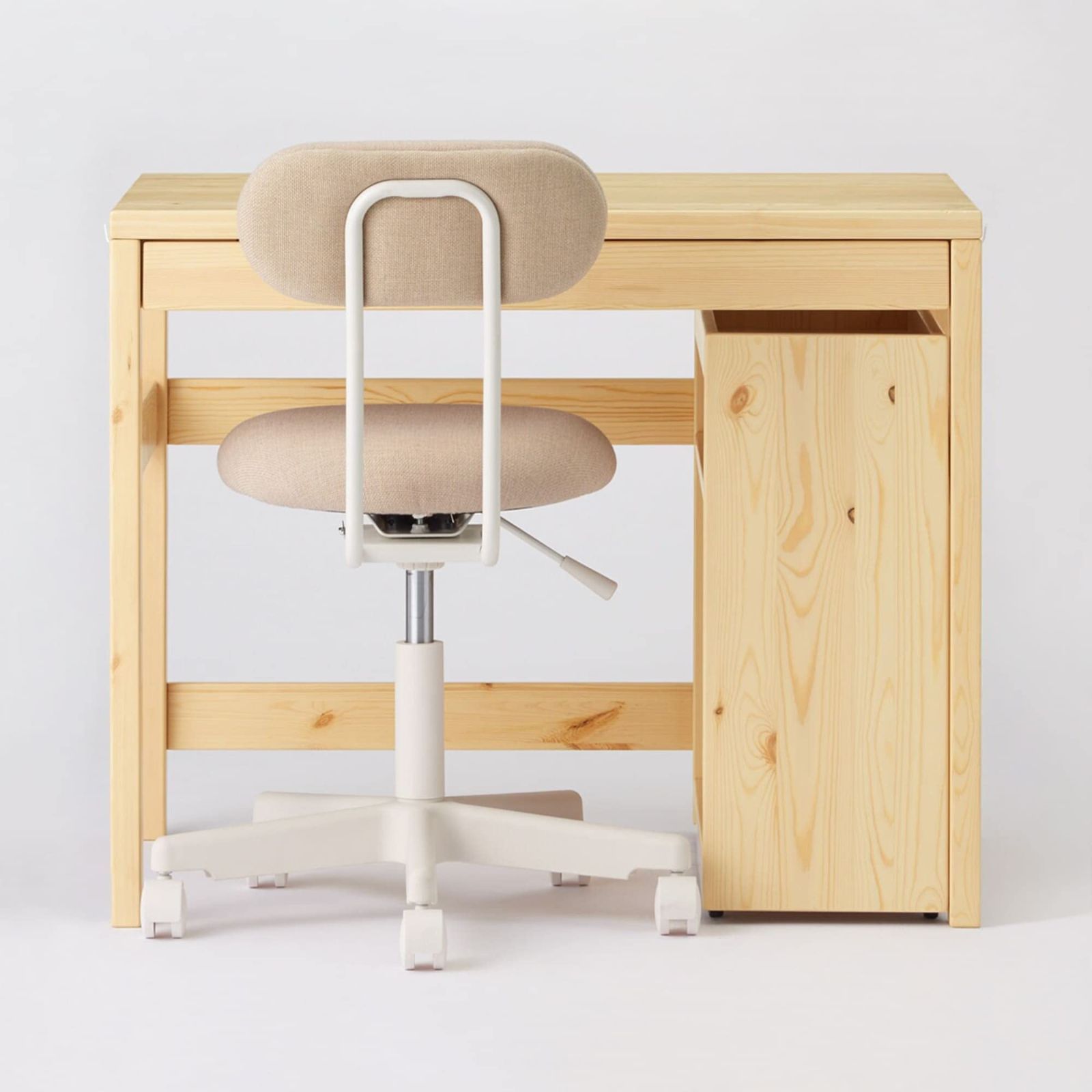 人気商品】パイン材デスク 幅86×奥行58×高さ70cm 12058458 無印良品