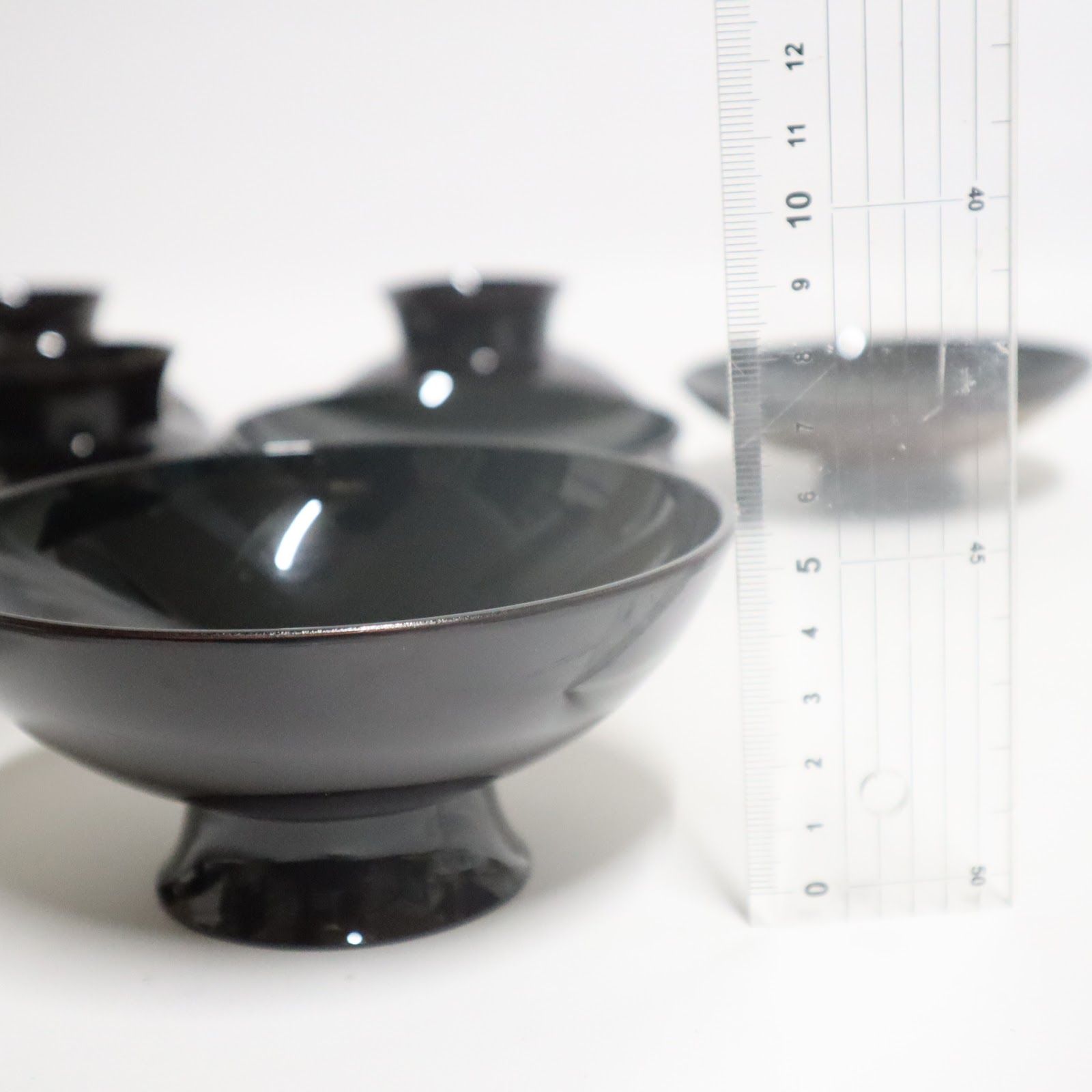 蓋付き椀 汁椀 5客セット 漆器 和食器 金蒔絵 吸物椀 雑煮椀 黒 溜塗り