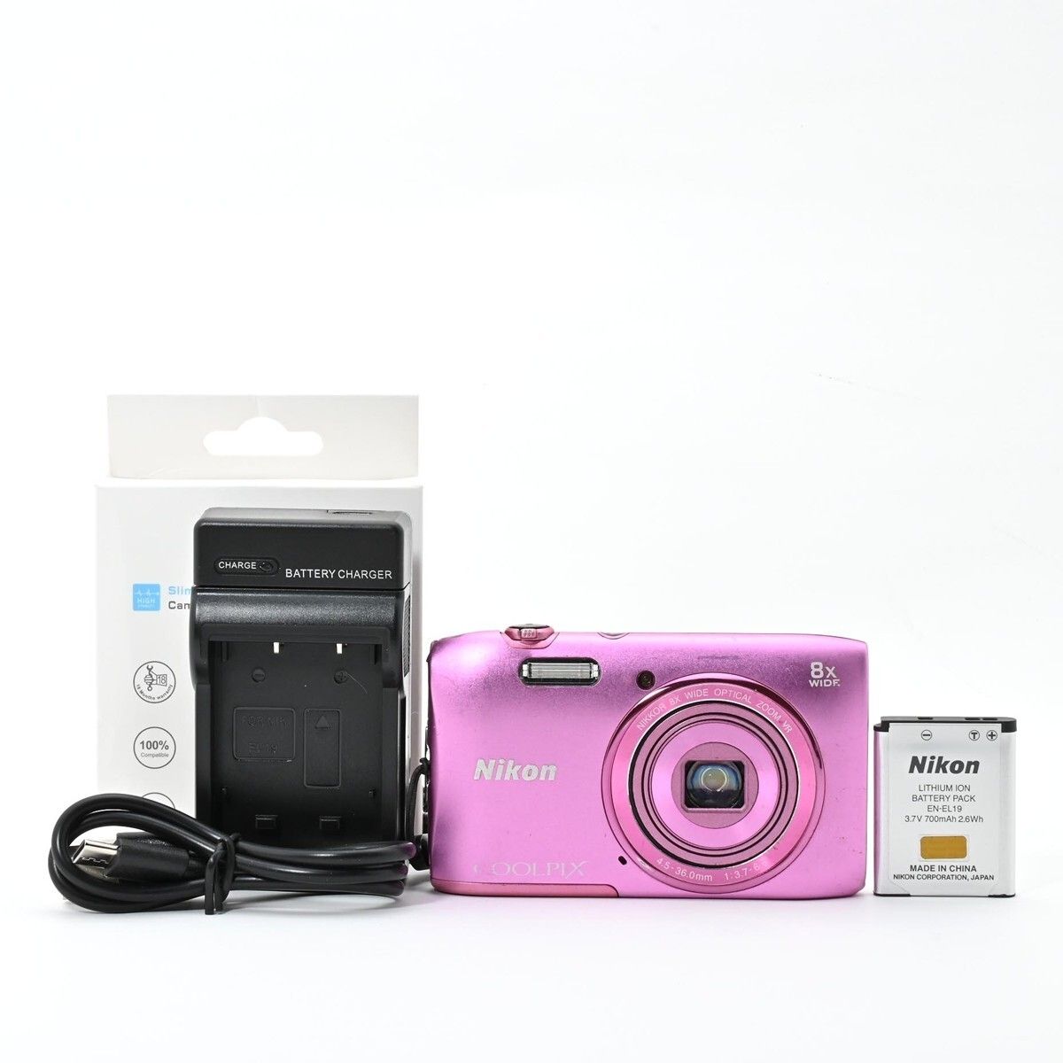 Nikon COOLPIX S3600 アザレアピンク ニコン デジタルカメラ1088 Nikon COOLPIX S3600 アザレアピンク ニコン デジタルカメラ1088