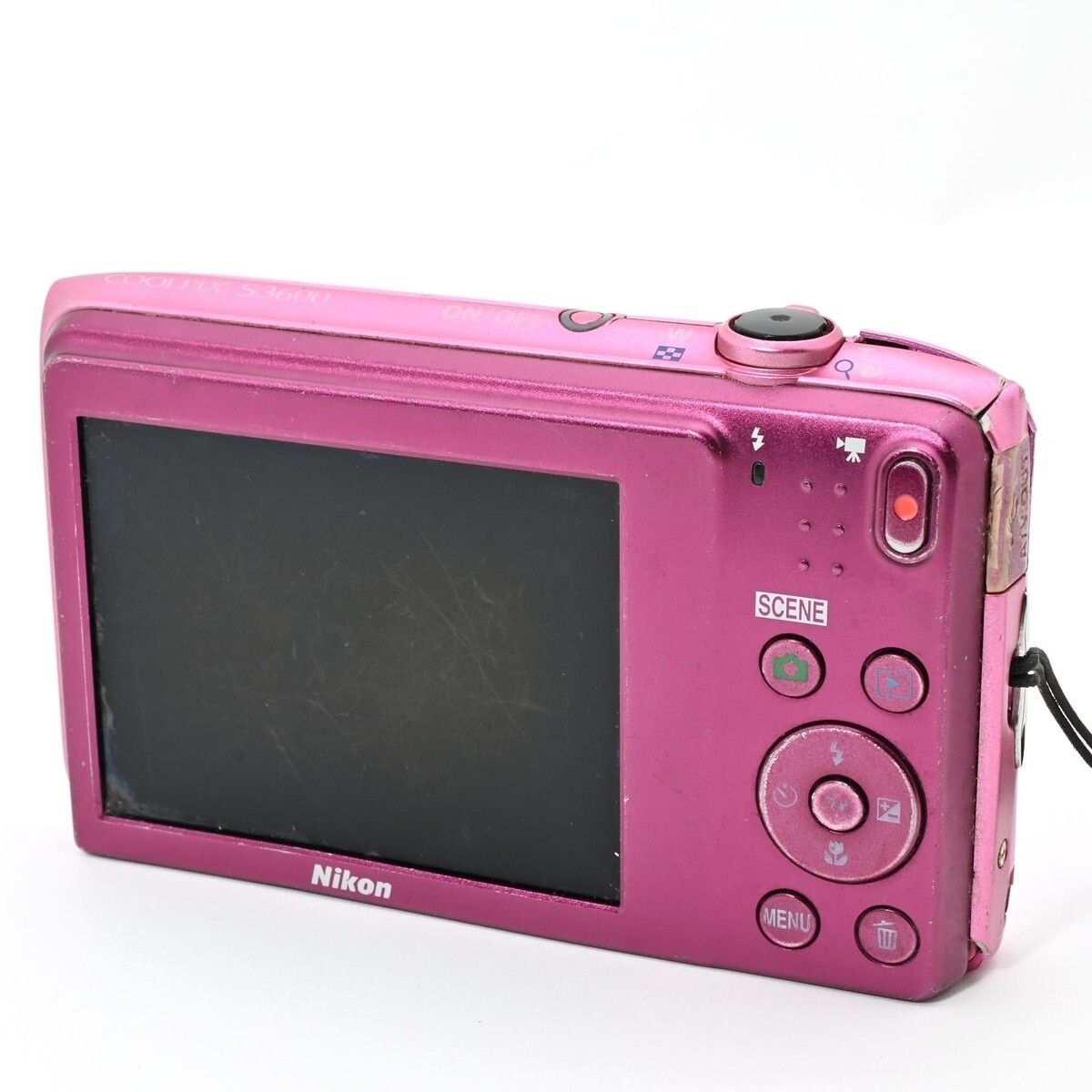 1088＜並品＞ Nikon デジタルカメラ COOLPIX S3600 8倍ズーム 2005万