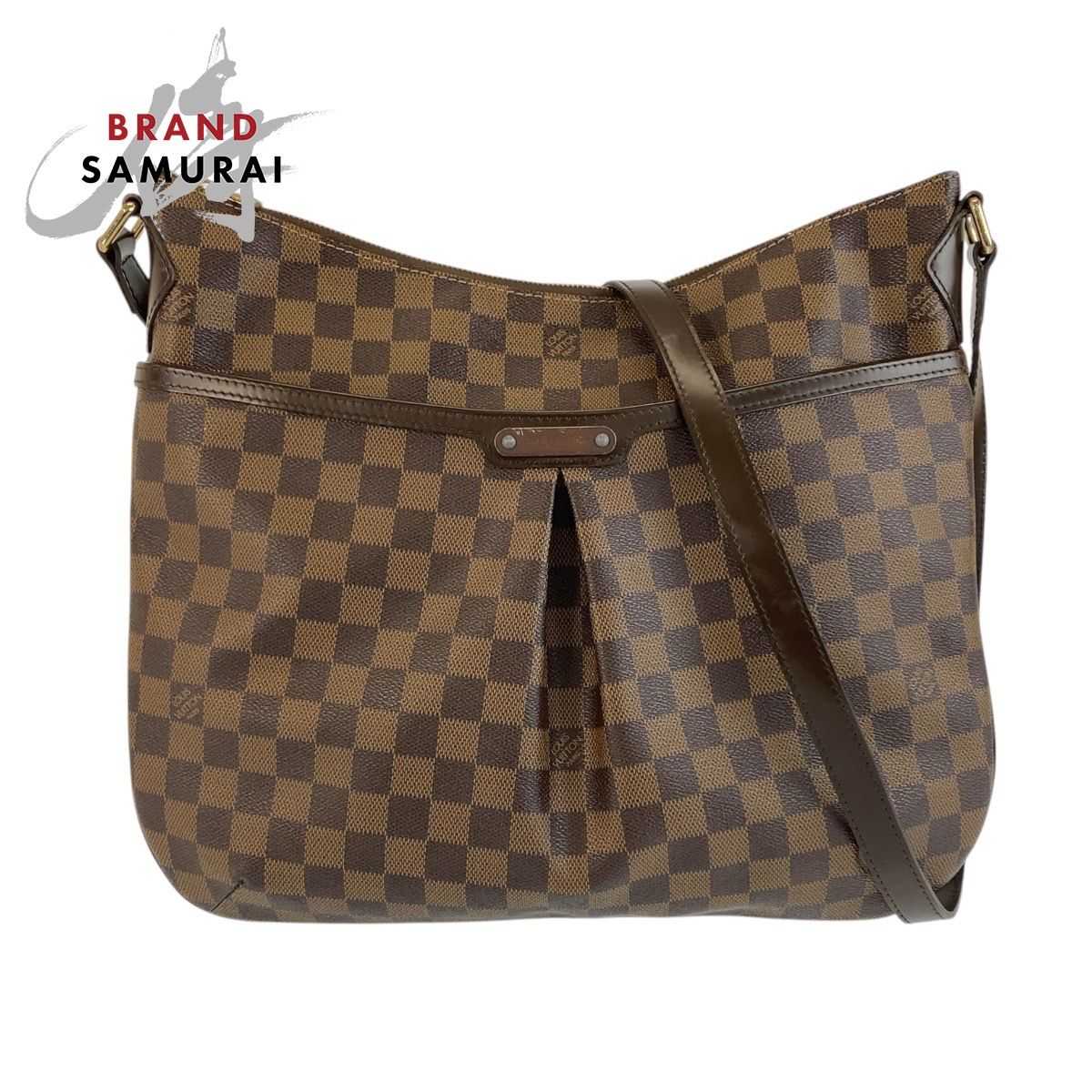 美品 LOUIS VUITTON ルイヴィトン ダミエ ブルームスベリGM ブラウン