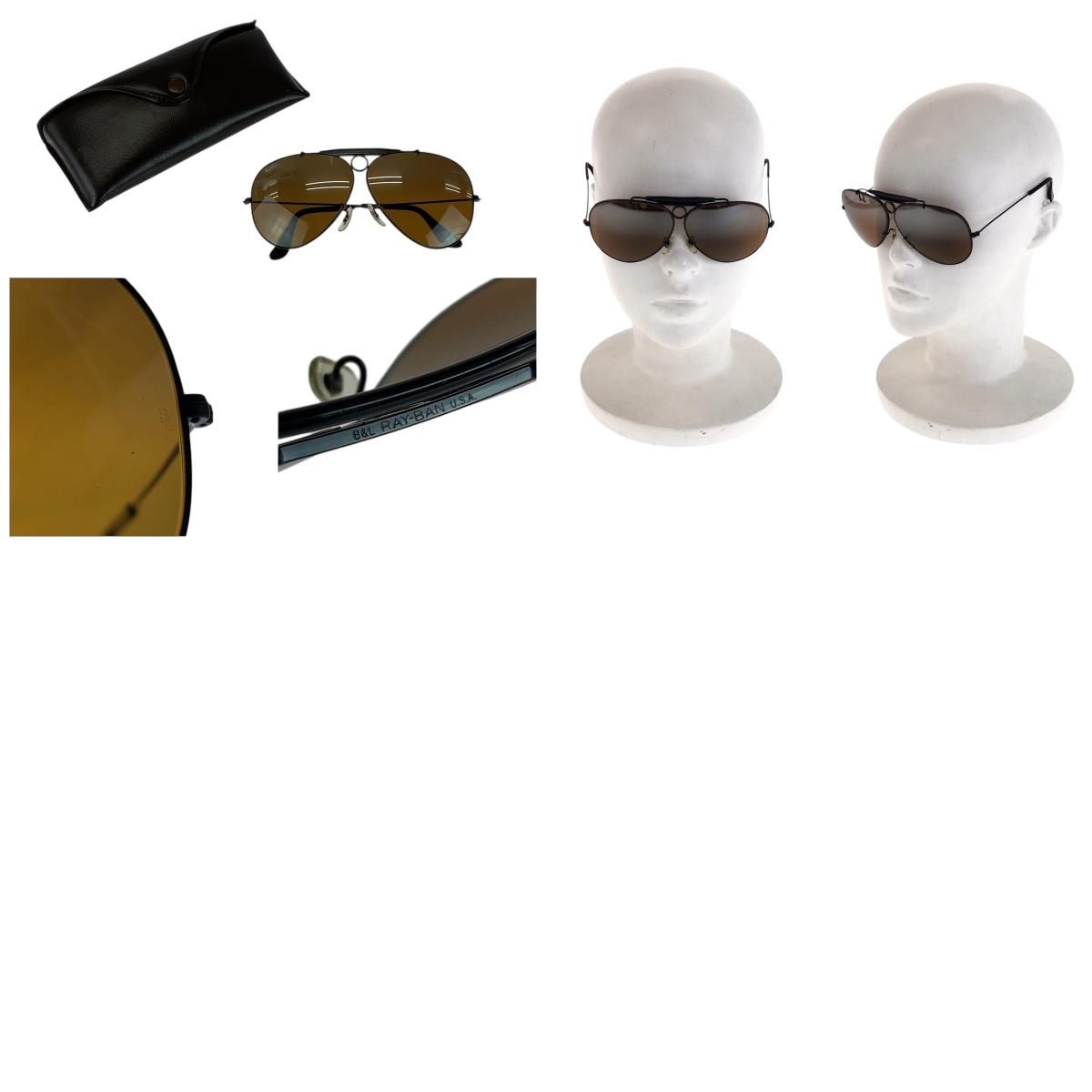 美品 Ray-Ban レイバン ヴィンテージ B&L ブラウン ブラック メッキ