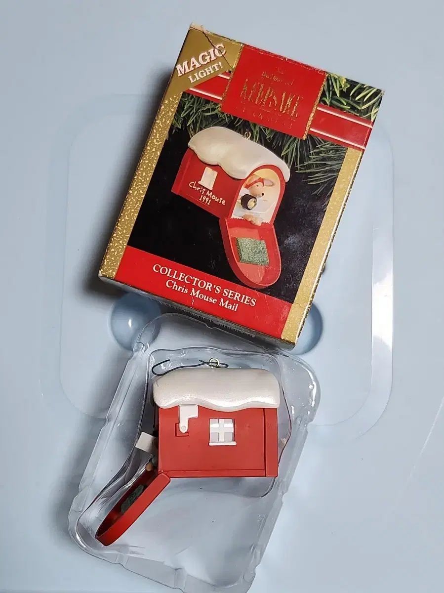 ホールマーク 1991 マウス ライト クリスマス オーナメント - メルカリ