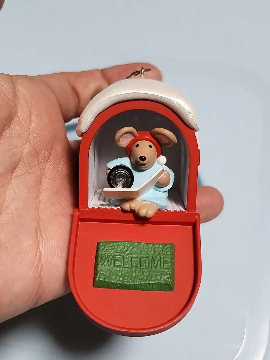 ホールマーク 1991 マウス ライト クリスマス オーナメント - メルカリ