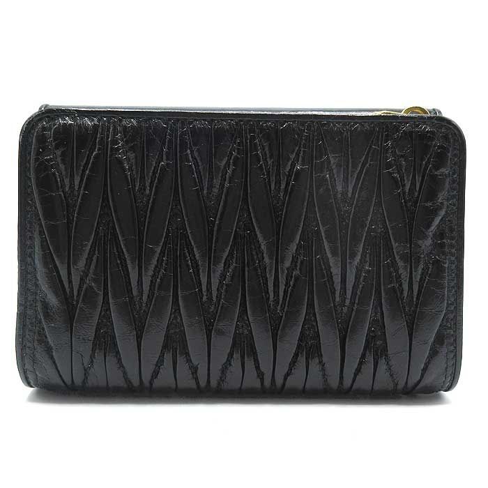 🎀ミュウミュウ 二つ折り財布 MIU MIU PORTAF.PICCOLO LAMPO 5ML225