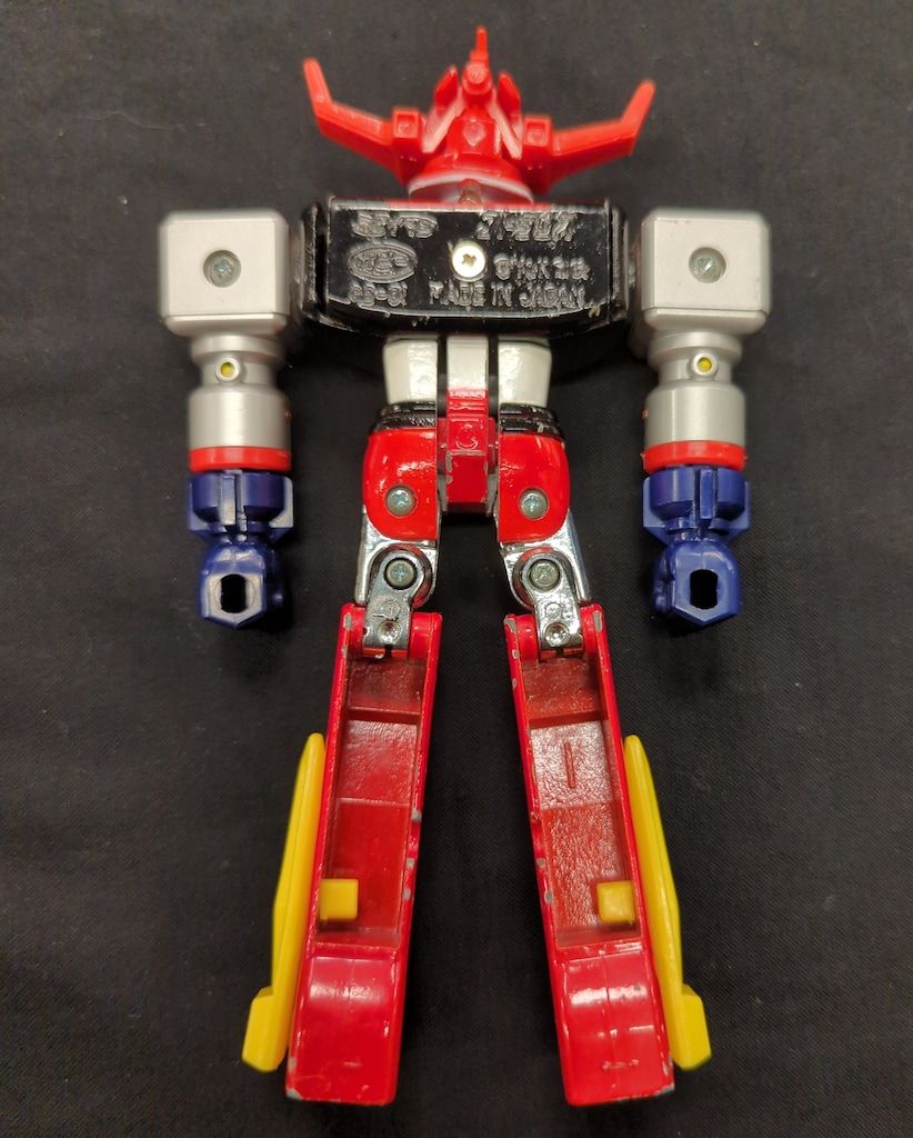 ポピー 超合金/未来ロボダルタニアス 未来合体ダルタニアス後期(赤盾