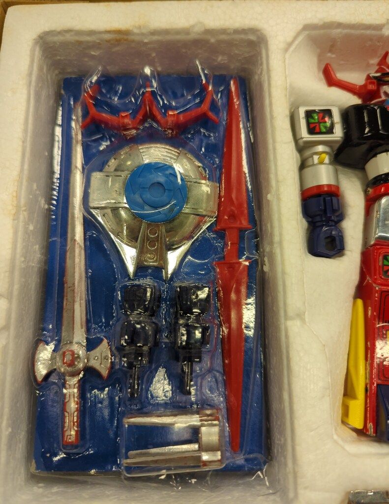 ポピー 超合金/未来ロボダルタニアス 未来合体ダルタニアス後期(赤盾