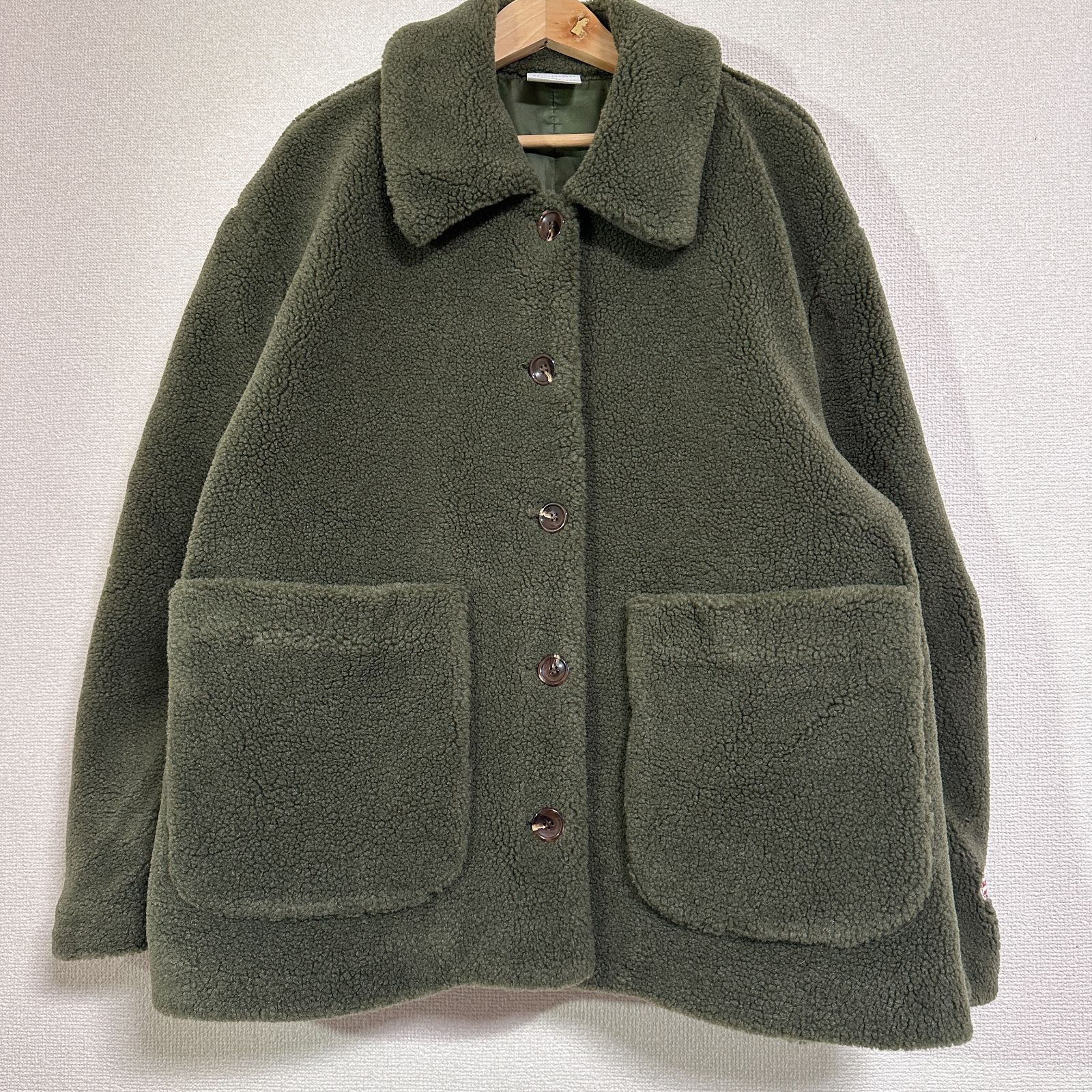 MACOBER×フリークスストア ボアフリースジャケット ボアショートコート 