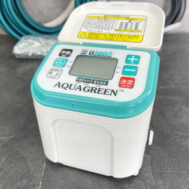 未使用 屋外専用自動水やりタイマー アクア グリーン AGS12 自動散水 ホース ガーデニング AQUAGREEN/515461
