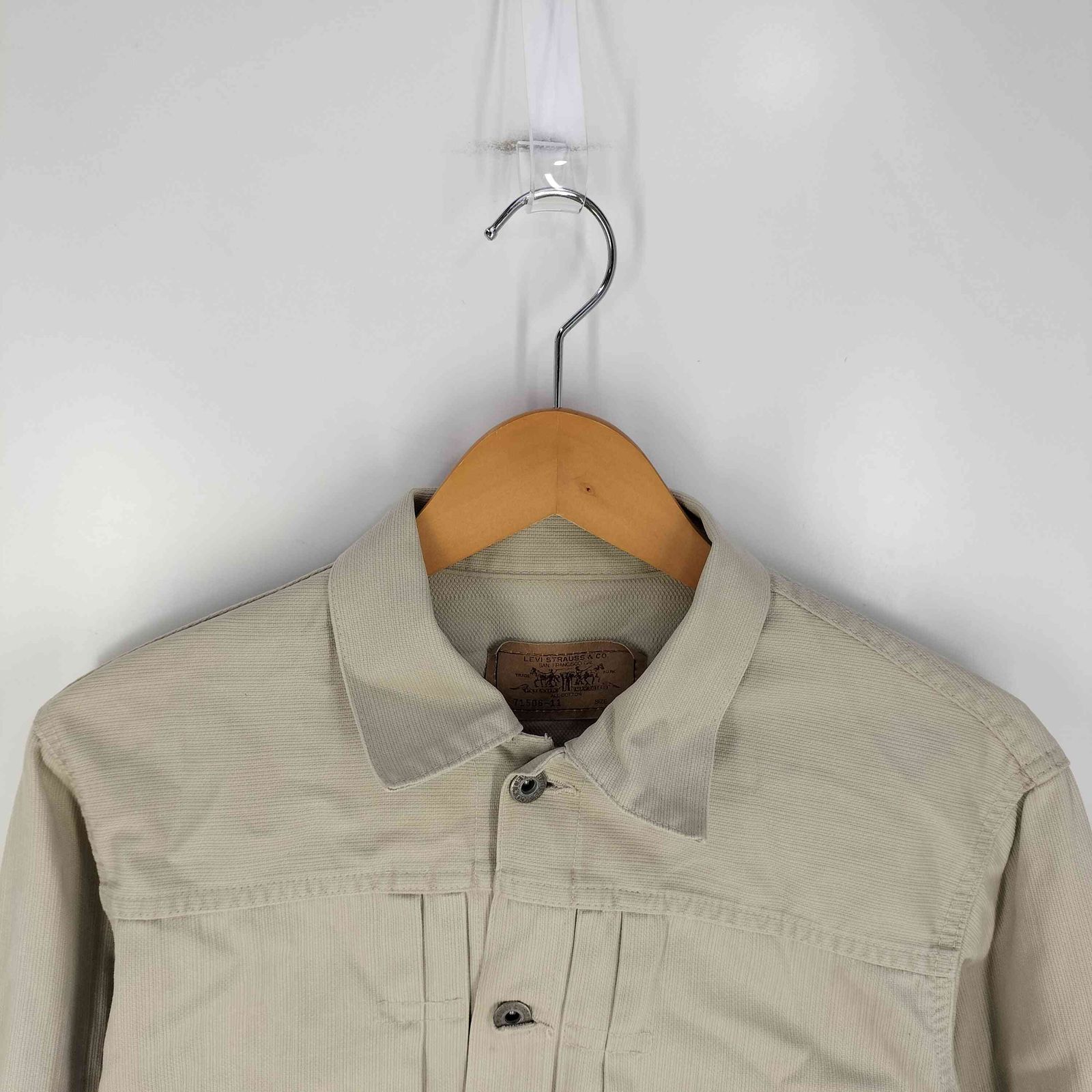 リーバイス Levis 90S 日本製 71506-11 ピケ 1ST トラッカージャケット