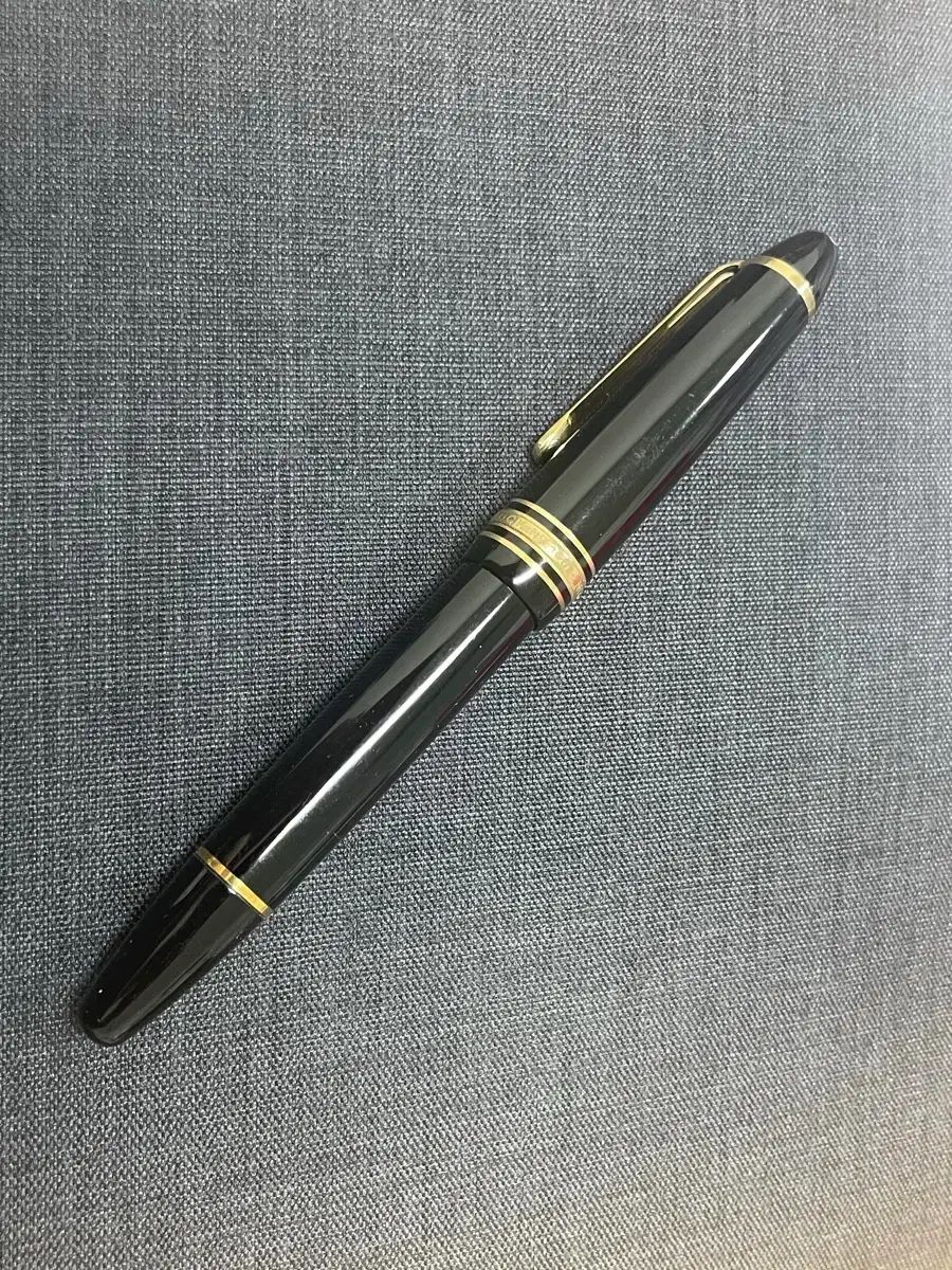 モンブラン 万年筆 マイスターシュテュック 146 ブラック 14C Fニブ